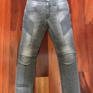 Men’s Balmain biker jeans. Size 31
